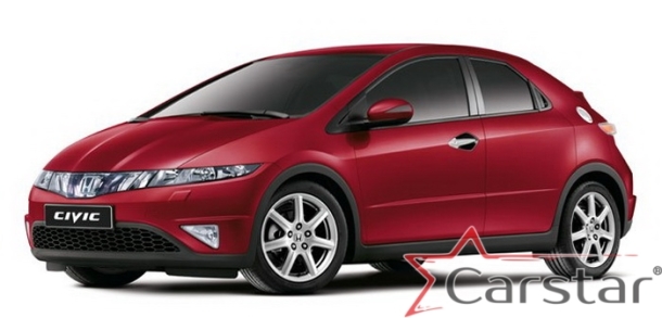 Автомобильные коврики EVA 3D для Honda Civic VIII хэтч (2006-2011)