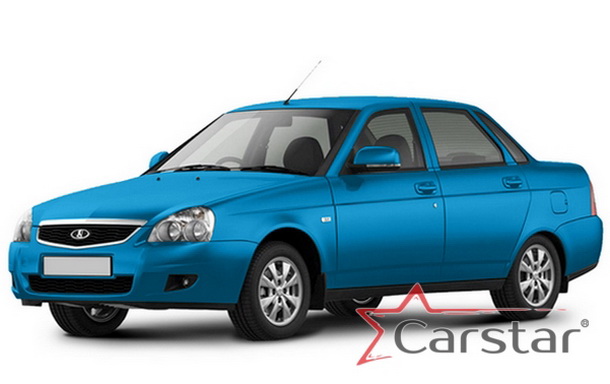 Автомобильные коврики EVA 3D для Lada Priora (2007-2018)