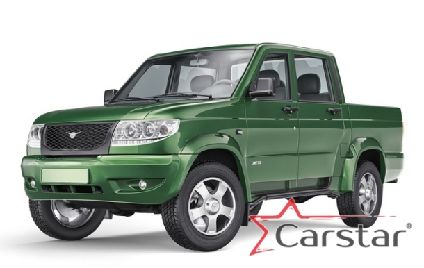 Автомобильные коврики EVA 3D для УАЗ Pickup (2008-2014)
